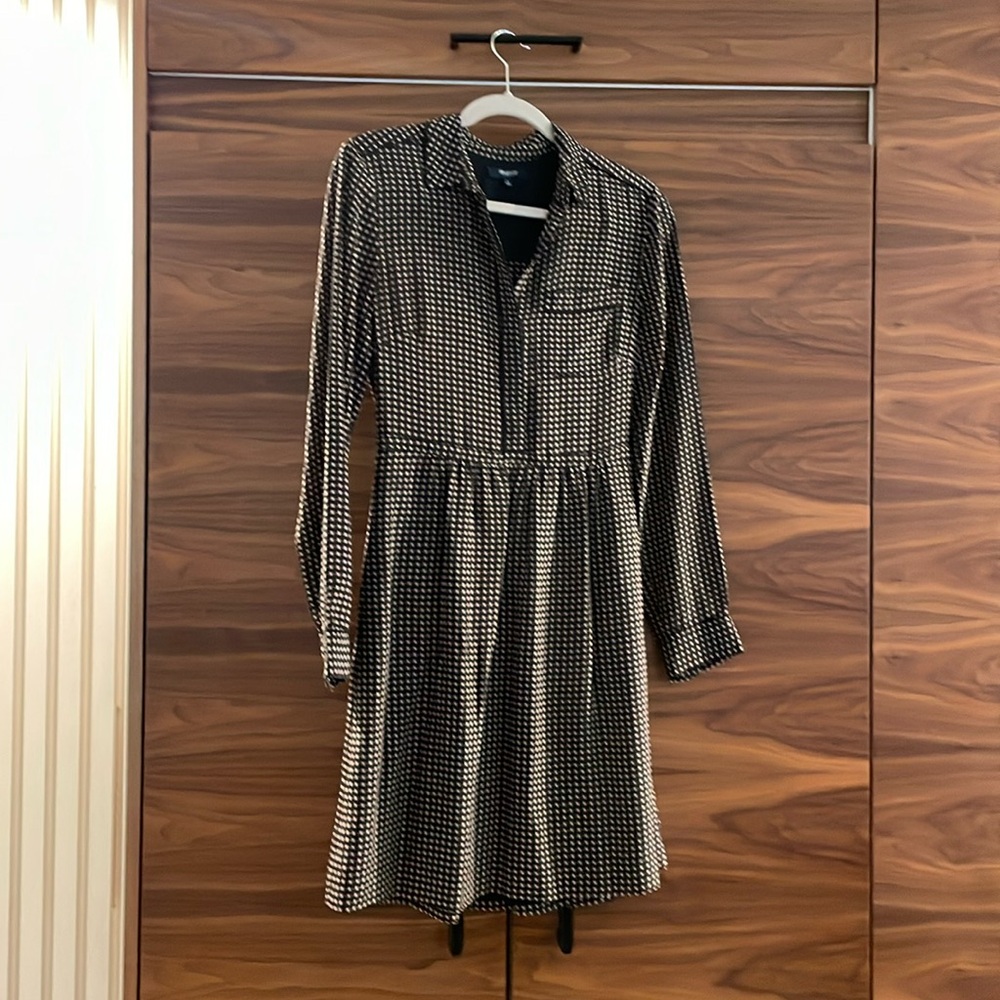 Madewell 100% silk dress
